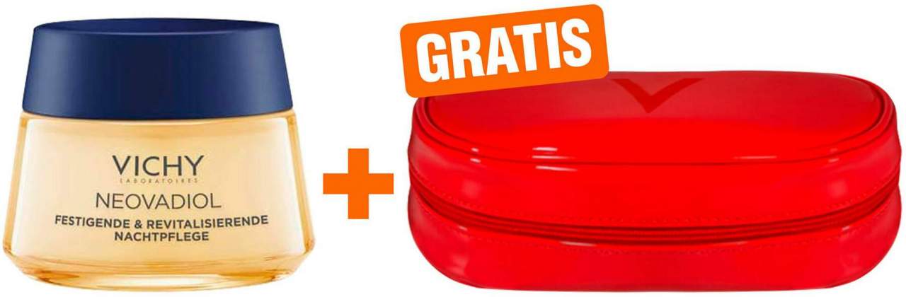 Vichy Neovadiol Nacht in den Wechseljahren 50 ml Creme + gratis Kosmetiktasche 1 Stück