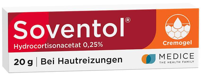 Soventol HydroCortisonAcetat 0,25% 20 g Creme