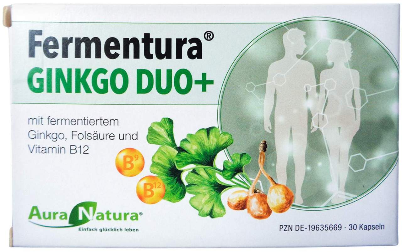 Fermentura Ginkgo Duo+ 30 Kapseln