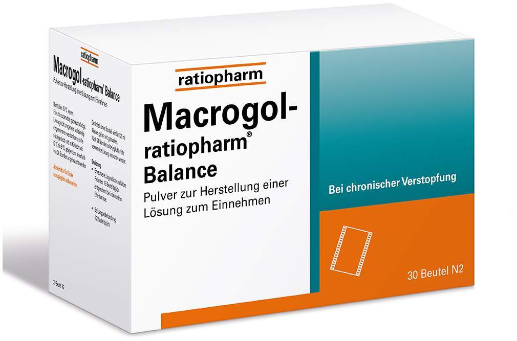 Macrogol-Ratiopharm Balance 30 Beutel Pulver