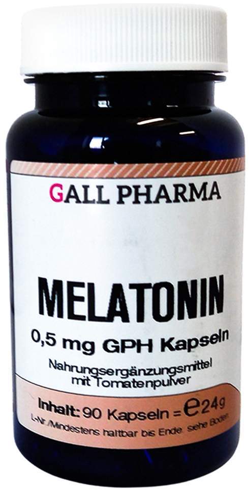 Melatonin 0,5 mg Gph Kapseln