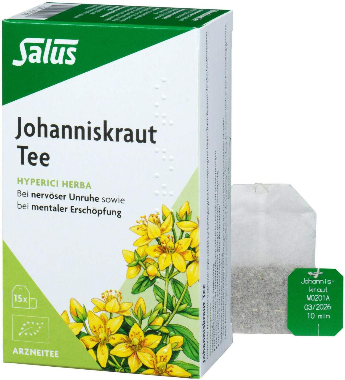 Johanniskraut Arzneitee Salus 15 Filterbeutel