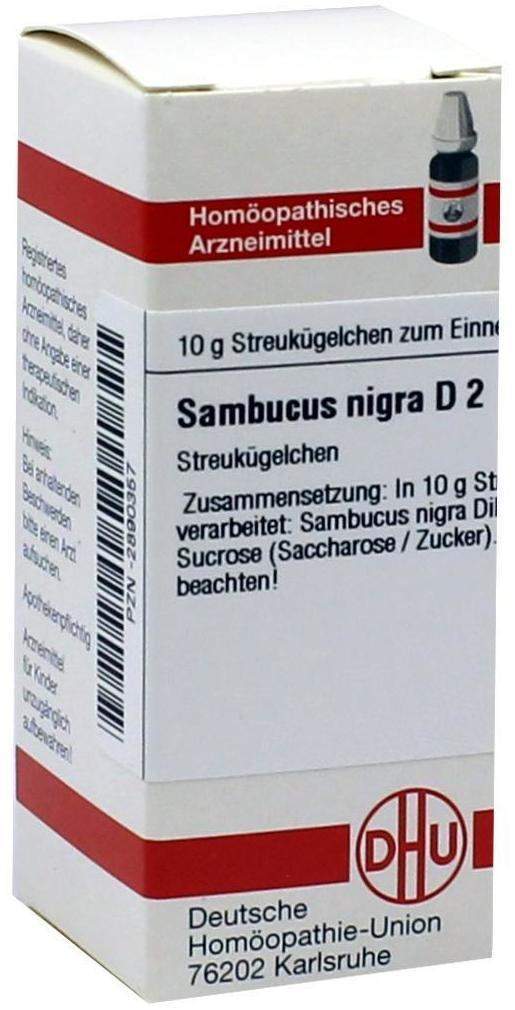 Dhu Sambucus Nigra D2 Globuli