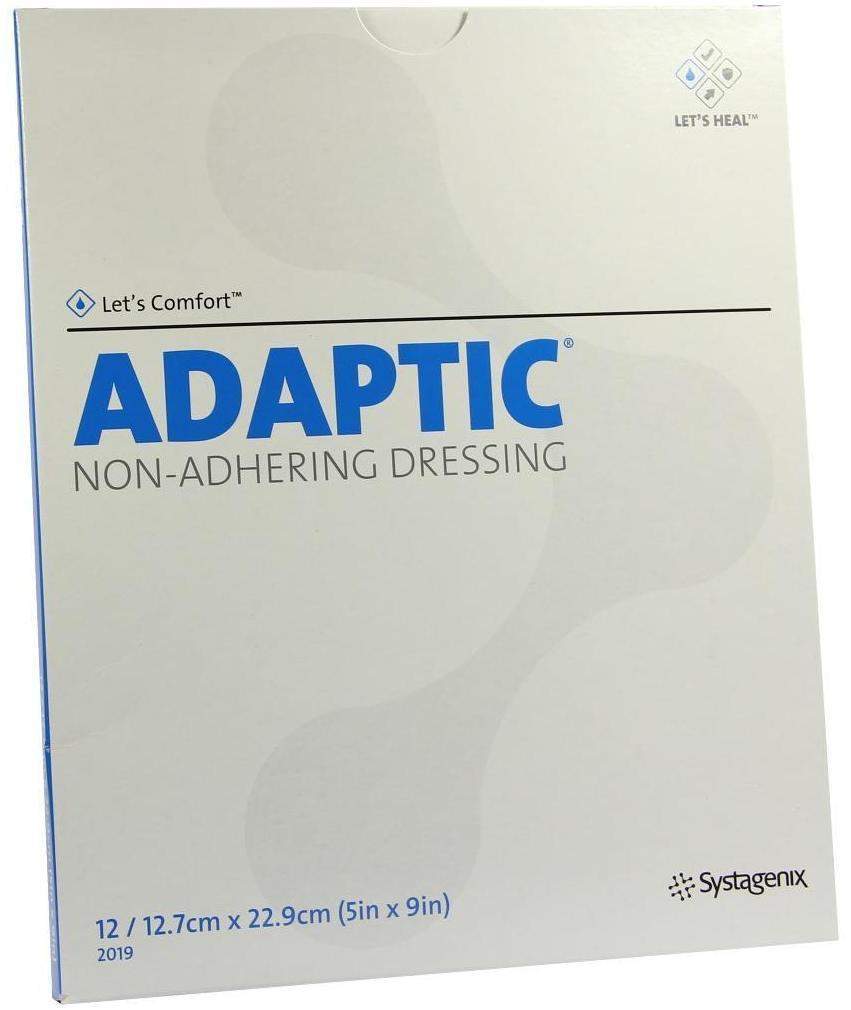 Adaptic 12,7x22,9cm Feuchte Wundauflage