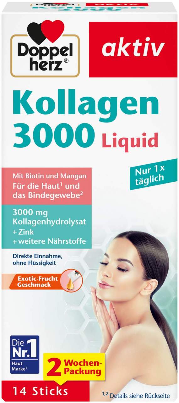 Doppelherz Aktiv Kollagen 3000 Liquid 14 Sticks