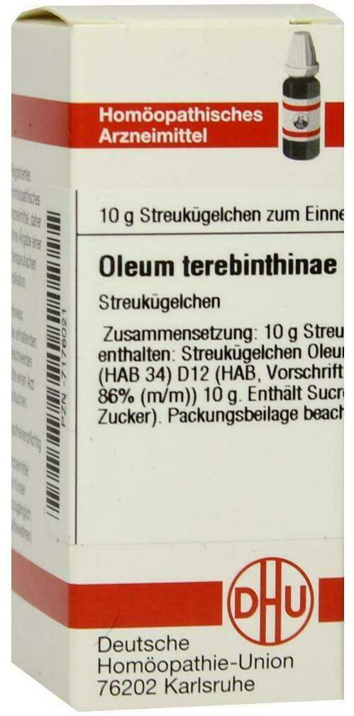 Dhu Oleum Terebinthinae D12 Globuli