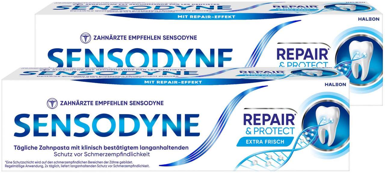 Sensodyne Repair & Protect Zahnpasta 2 x 75 ml