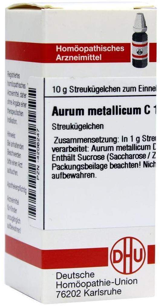 Dhu Aurum Metallicum C1000 Globuli