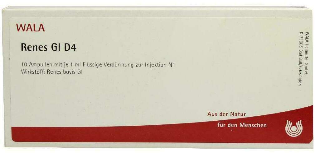 Wala Renes Gl D4 10 X 1 ml Ampullen