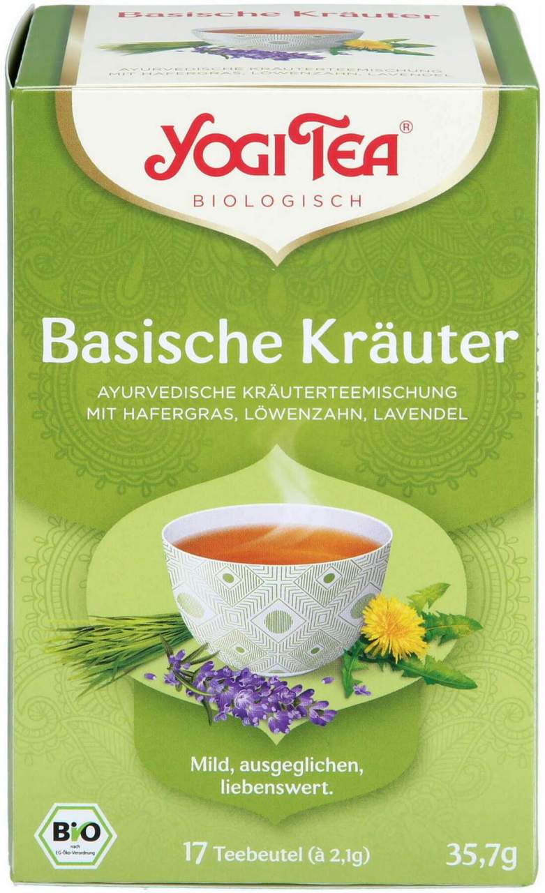 Yogi Tea Basische Kräuter 17 X 2,1 G Filterbeutel