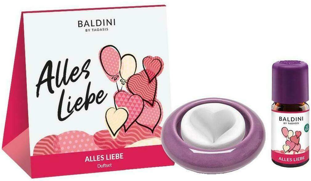 Baldini Alles Liebe Duftset Öl & Stein 1 Set