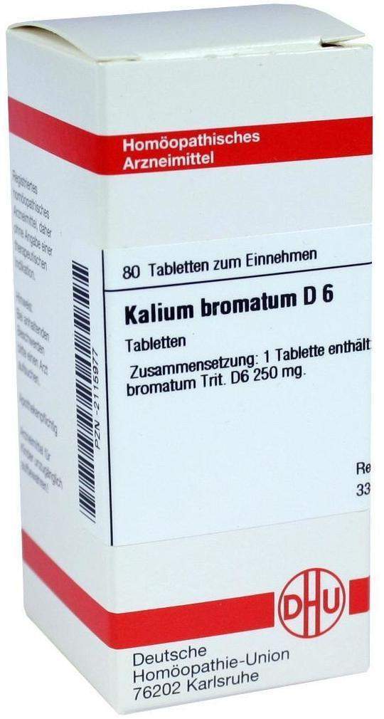 Dhu Kalium Bromatum D6 80 Tabletten