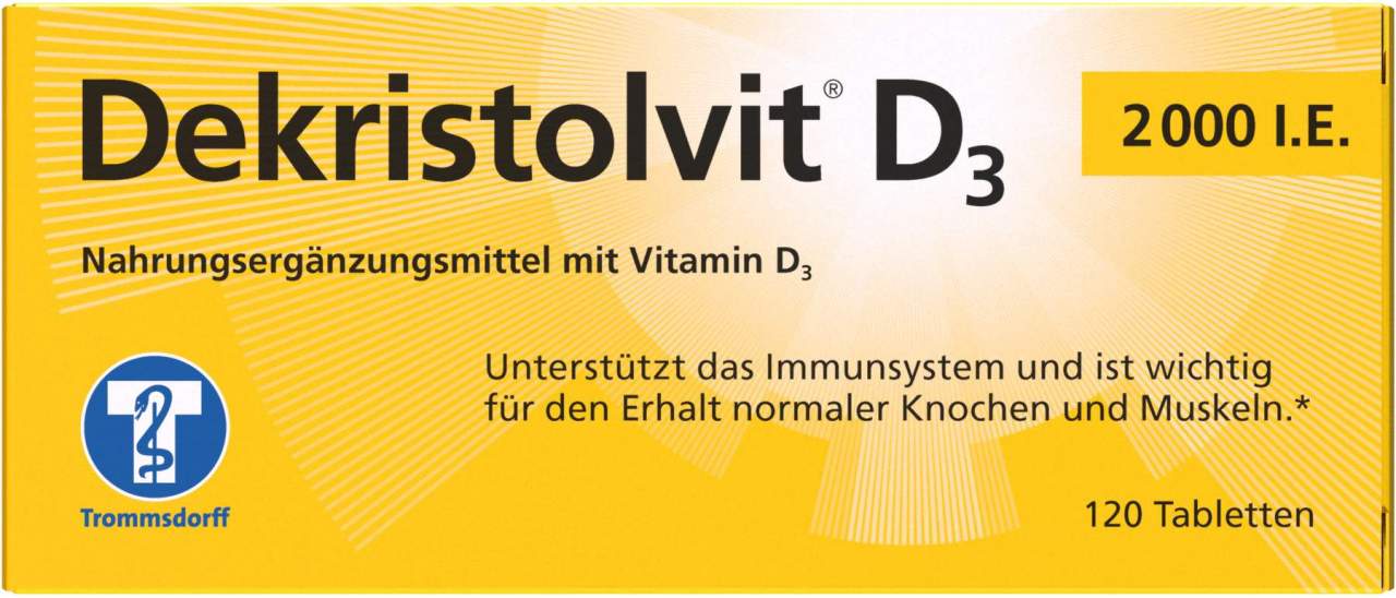 Dekristolvit D3 2000 I.E. 120 Tabletten