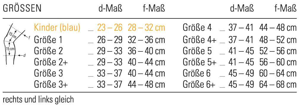 Bort Osgood-Schlatter Kniegelenkbandage Gr.5 Silb.