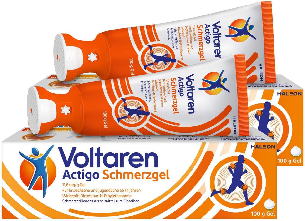 Voltaren Actigo Schmerzgel mit EASY Applikator 2 x 100 g