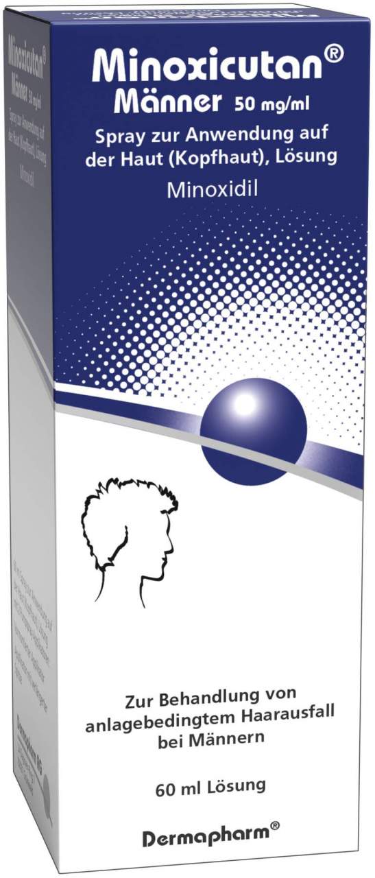 Minoxicutan Männer 50 mg Je ml Spray 60 ml