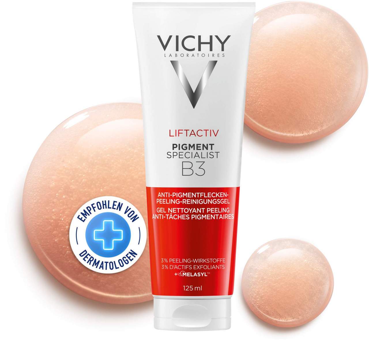 Vichy Liftactiv Pigment Specialist Waschgel 125 ml - Mildert Pigmentflecken