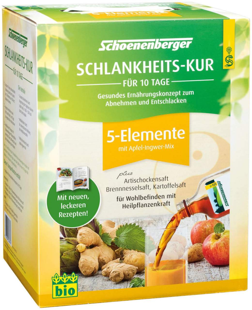 Schlankheitskur 5 Elemente Schoenenberger 1 Karton