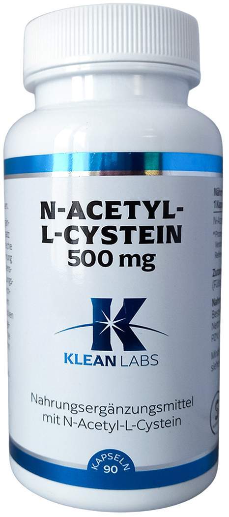 N-Acetyl-L-Cystein 500 mg Klean Labs Kapseln