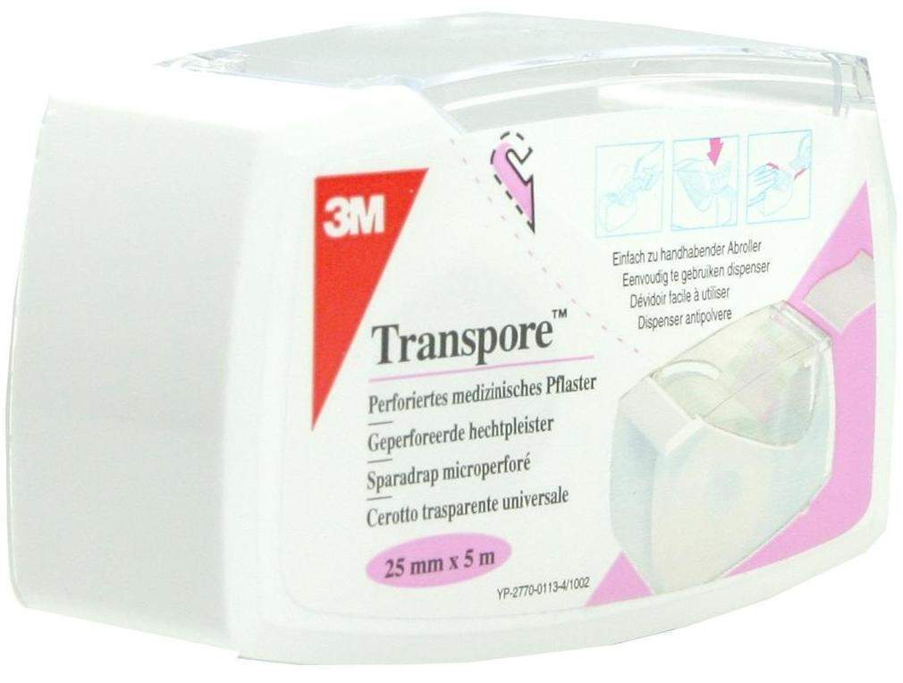 Transpore 2,50 cm X 5 M Pflaster