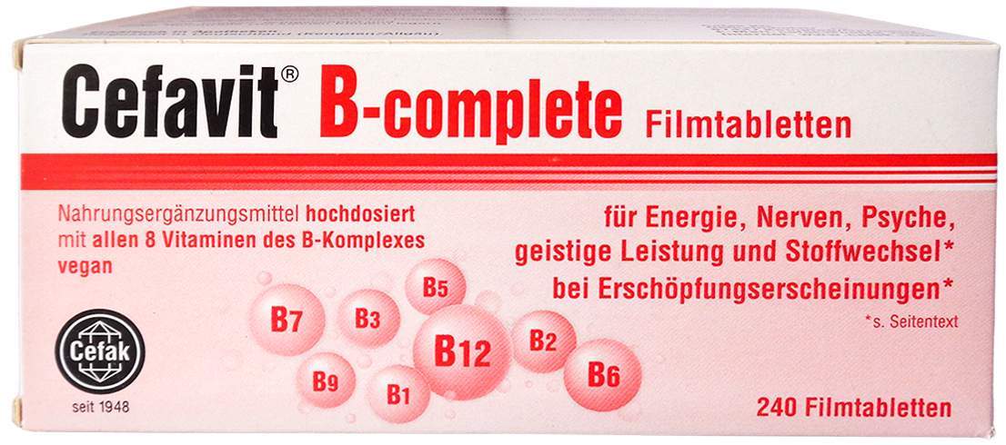Cefavit B-Complete Filmtabletten 240 Stück