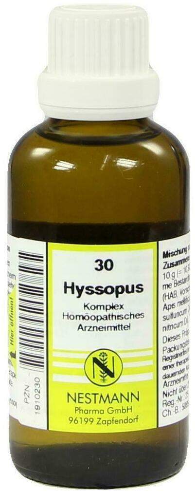 Hyssopus Komplex Nr. 30 50 ml Dilution