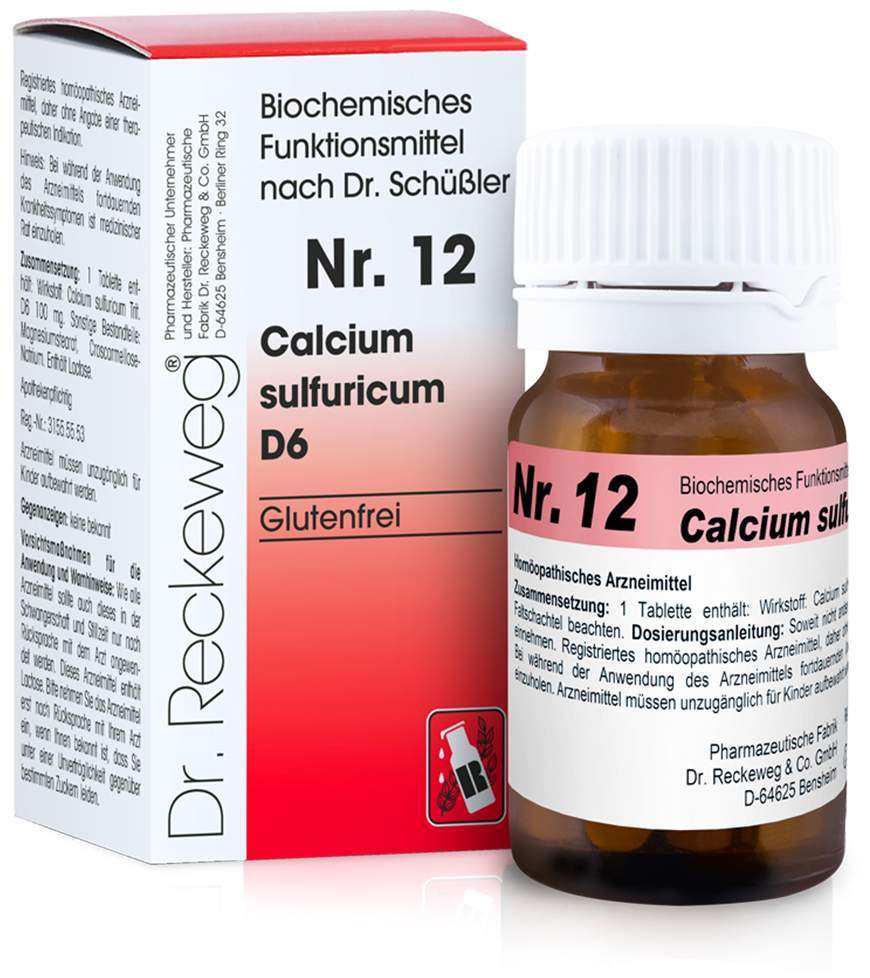 Biochemie 12 Calcium Sulfuricum D 6 Tabletten