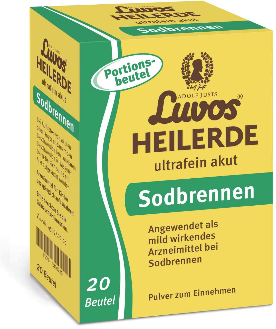 Luvos Heilerde ultrafein akut Sodbrennen 20 x 6,5 g Pulver