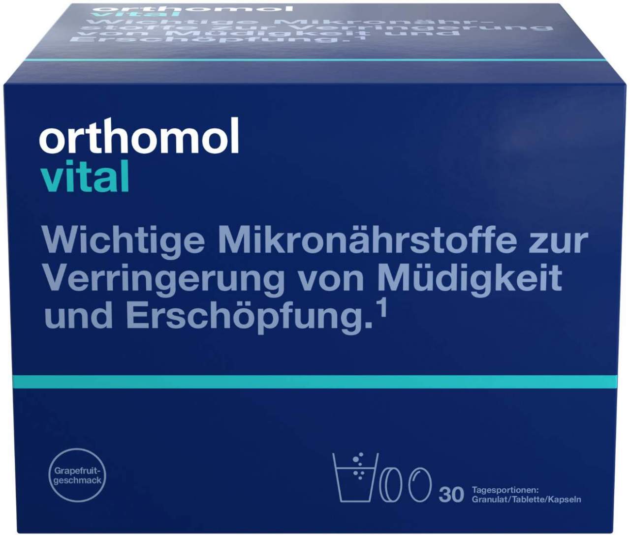 Orthomol Vital 30 Tagesportionen Grapefruit 1 Kombipackung
