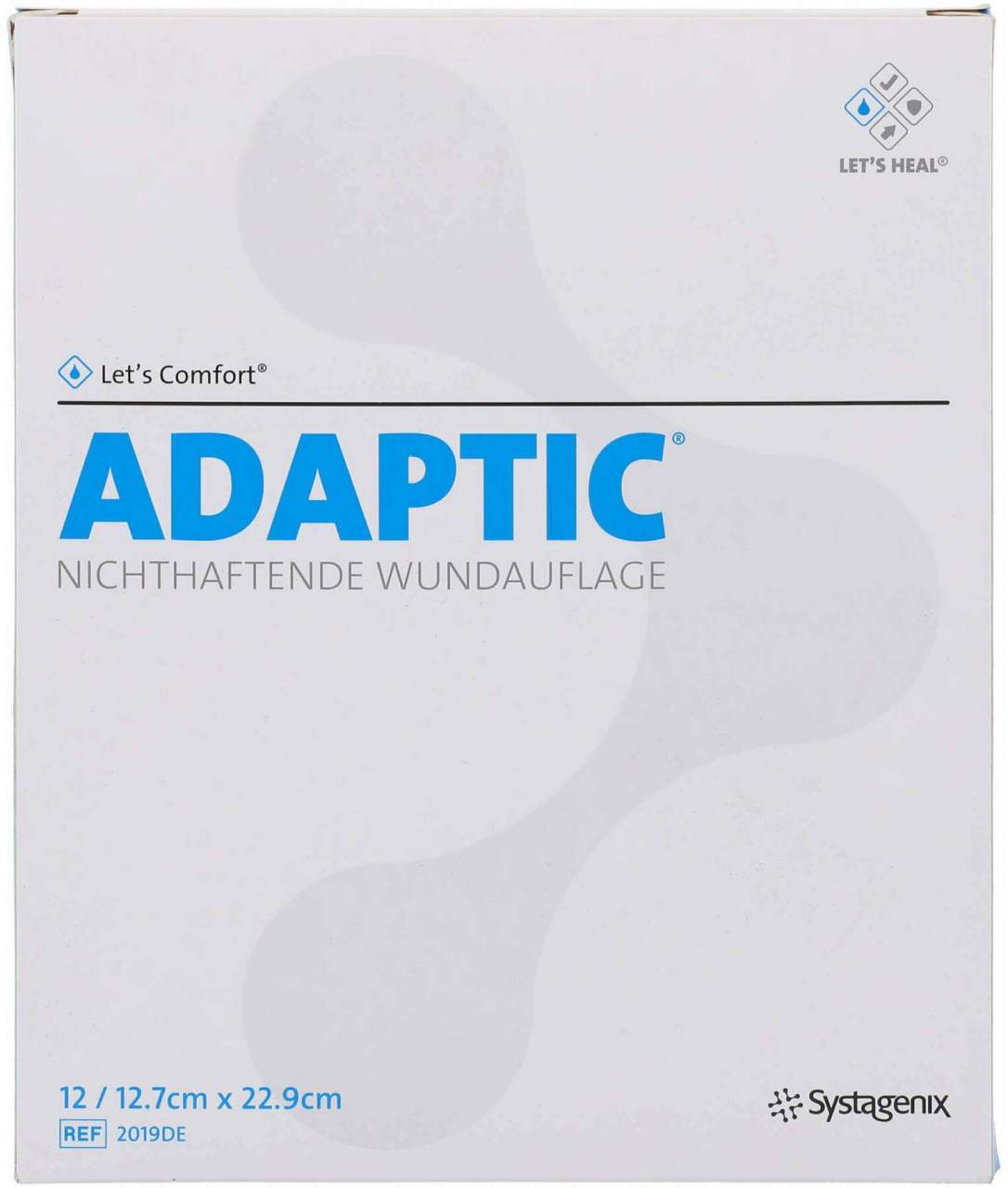 Adaptic 12,7x22,9 cm Feuchte Wundauflage