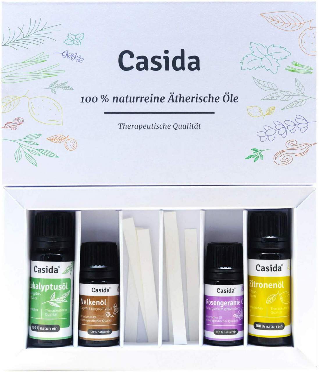 Riechtraining Set Mit Ätherischen Ölen 30ml