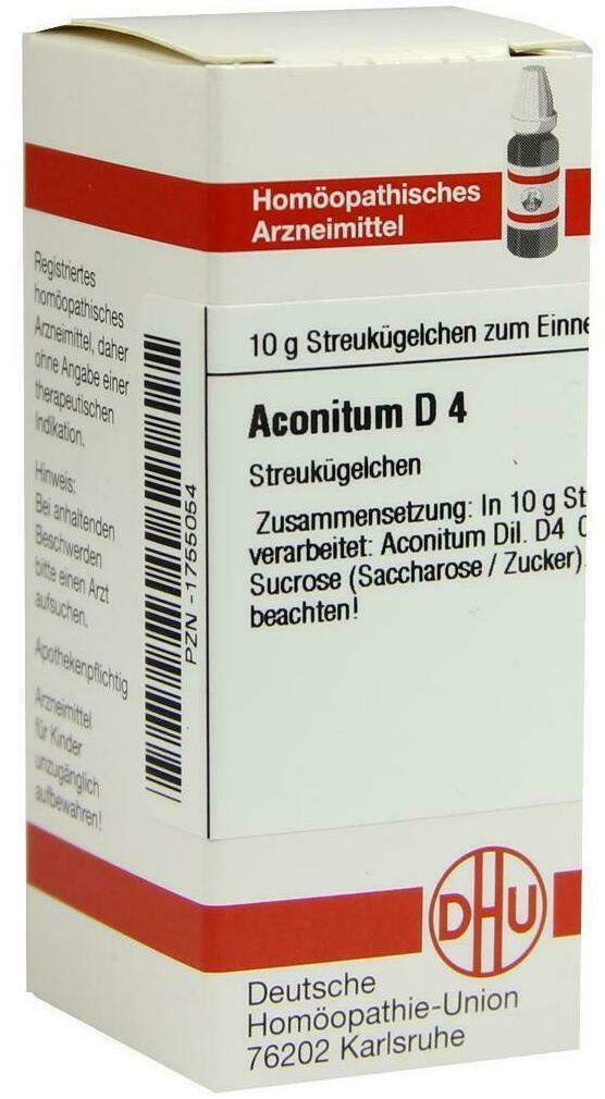 Dhu Aconitum D4 Globuli