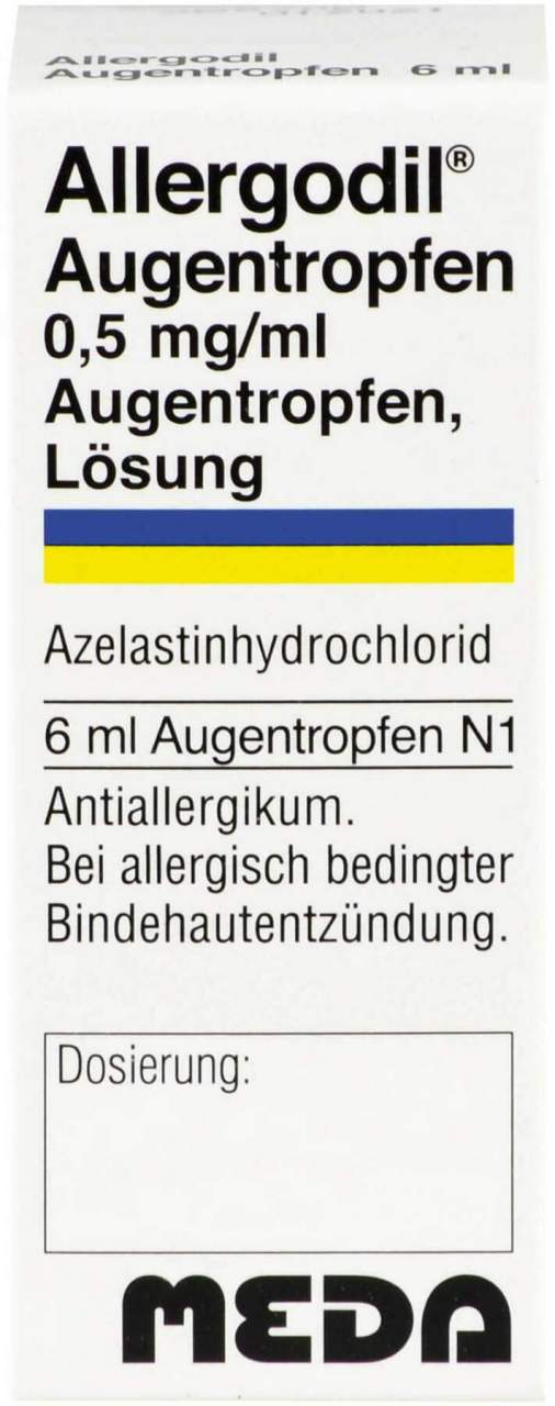 Allergodil 6 ml Augentropfen