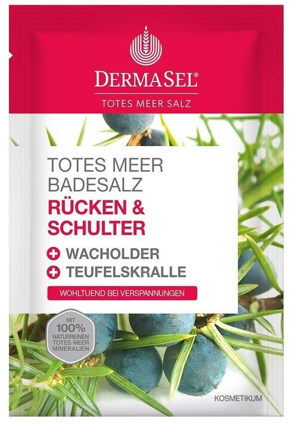 Dermasel Totes Meer Badesalz Rücken & Schulter 80 G