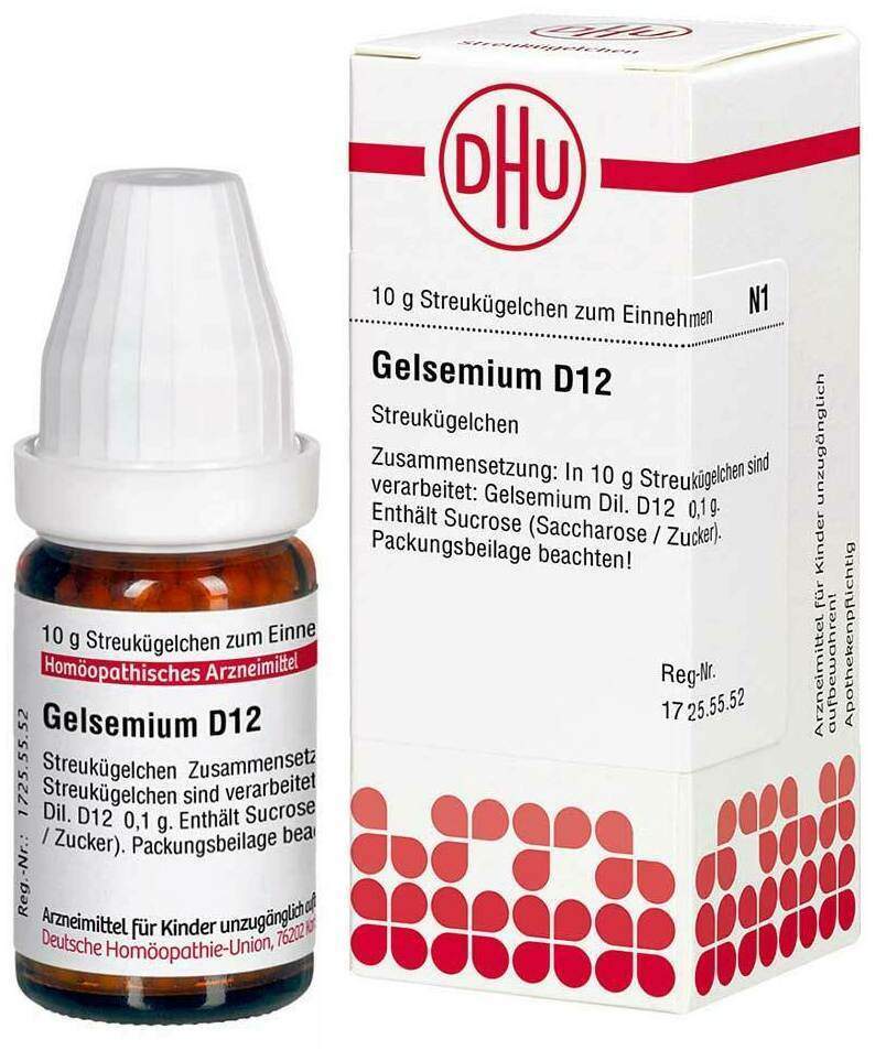 Dhu Gelsemium D12 10 G Globuli