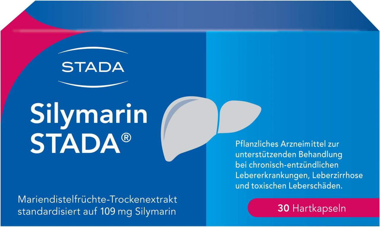 Silymarin Stada 109 mg Hartkapseln 30 Stück