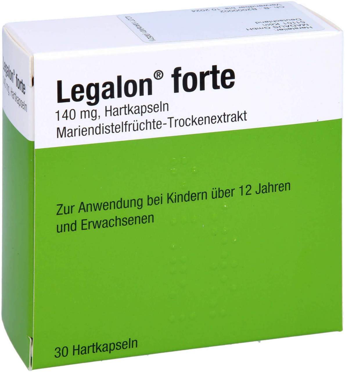 Legalon Forte Hartkapseln