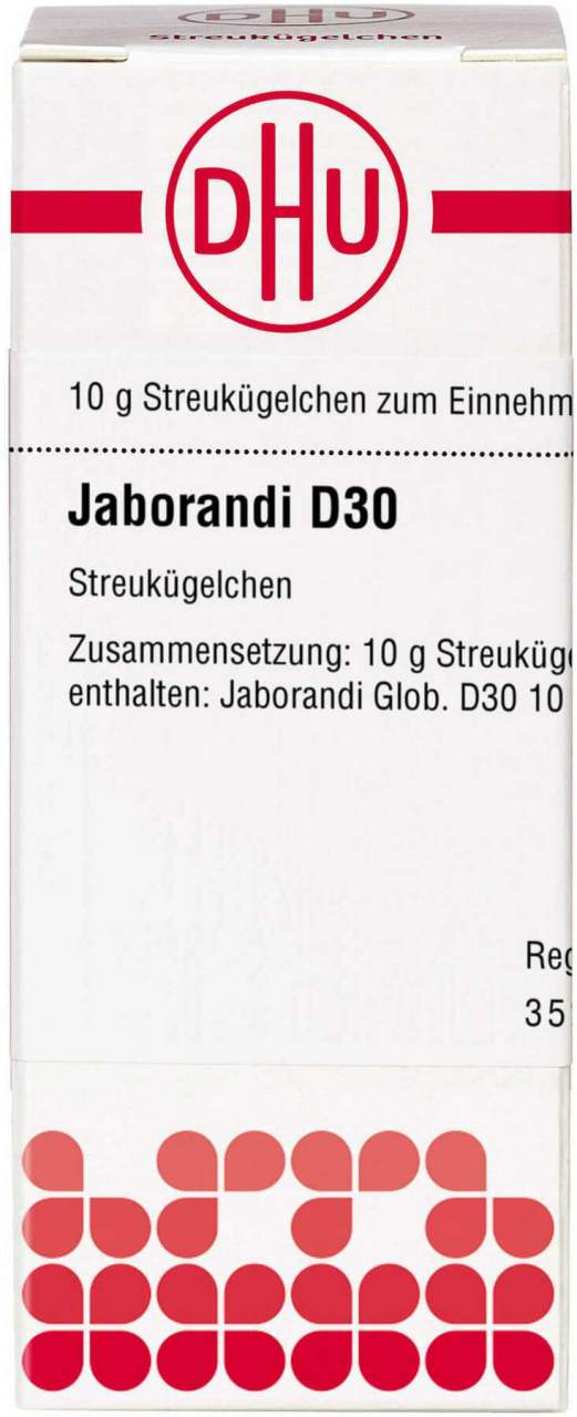 Dhu Jaborandi D30 Globuli 10 G