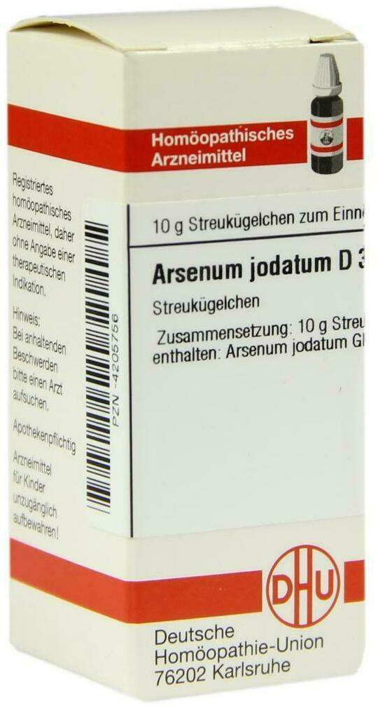 Dhu Arsenum Jodatum D30 Globuli