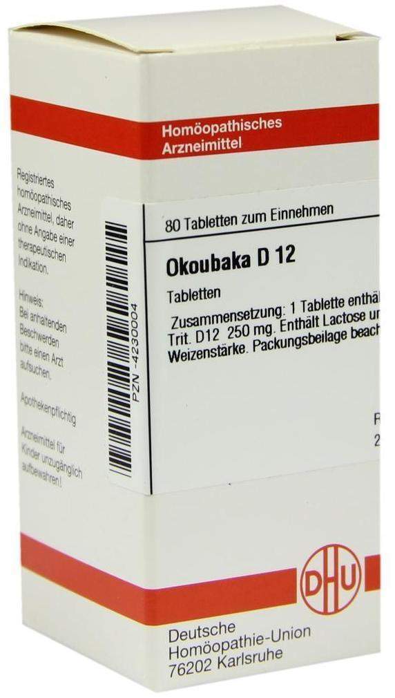 Dhu Okoubaka D12 80 Tabletten