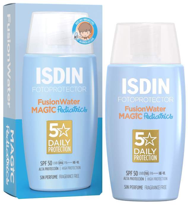 Isdin Fotoprotector Ped.Fusion Water Emulsion Spf 50 - Sonnenschutz für Babys ab 6 Monaten