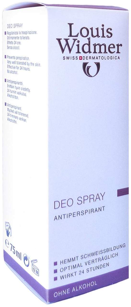 Widmer Deo Spray Leicht Parfümiert