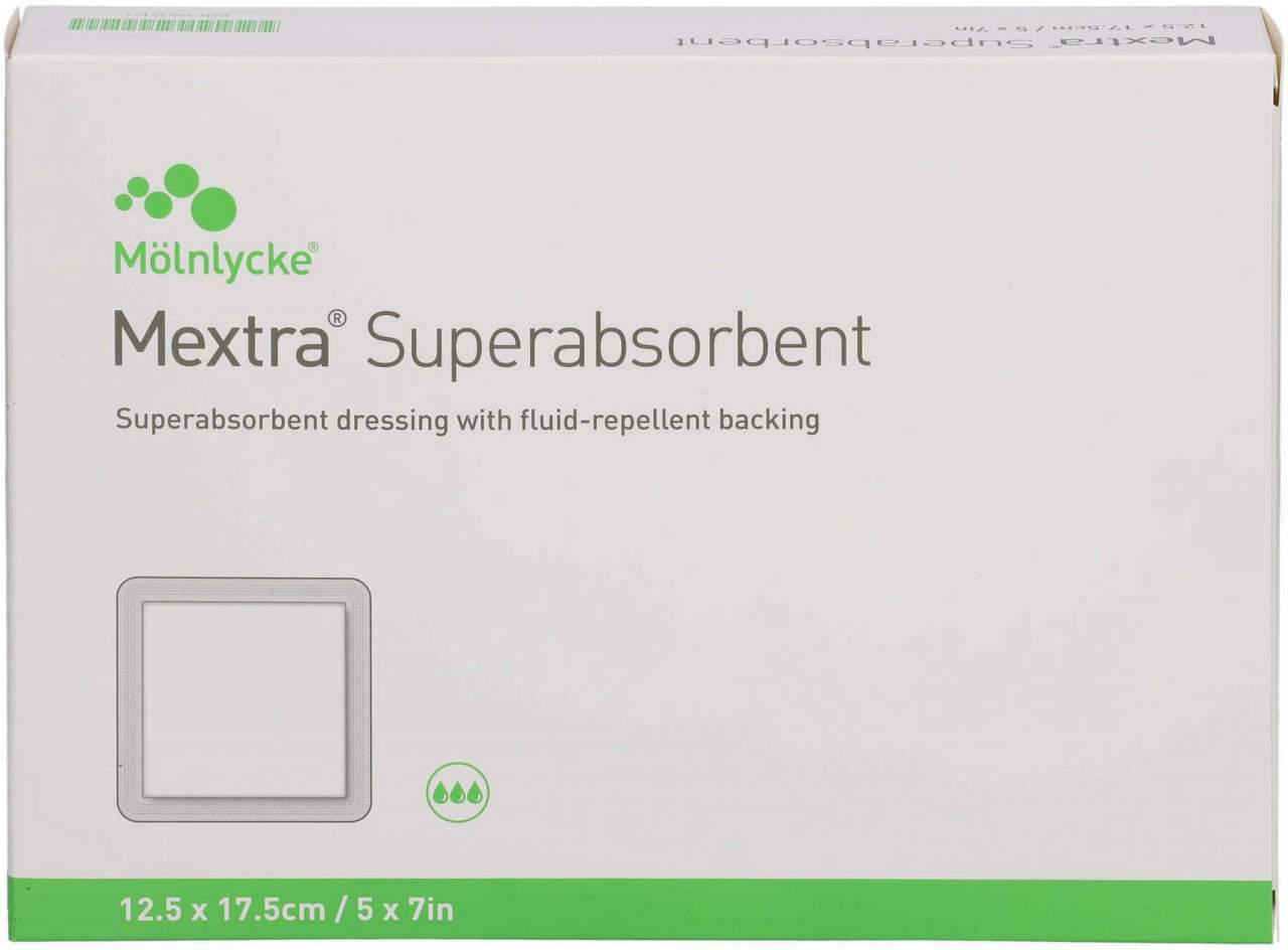 Mextra Superabsorbent Verband 12,5x17,5 cm