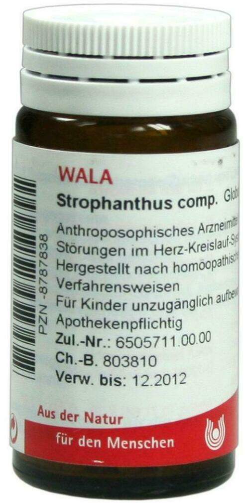 Wala Strophanthus Comp. 20 G Globuli