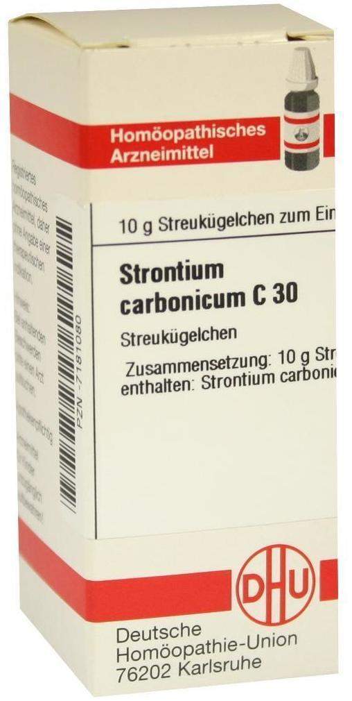 Dhu Strontium Carbonicum C30 10 G Globuli